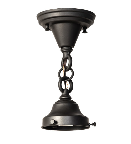 Meyda Lighting Revival 5" Wrought Iron Pendant Light Hardware