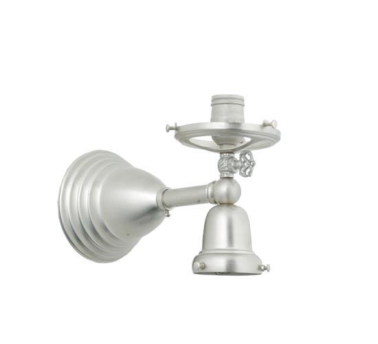 Meyda Lighting Revival 6" 2-Light Brushed Nickel Gas & Electric Wall Sconce Hardware