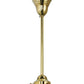 Meyda Lighting Revival 7" Polished Brass Schoolhouse Pendant Light With White Opal Emma Globe Shade Glass