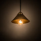 Meyda Lighting Revival 8" Antique Brass & Oil Rubbed Bronze Chic Mini Pendant Light