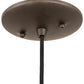 Meyda Lighting Revival 8" Antique Brass & Oil Rubbed Bronze Chic Mini Pendant Light