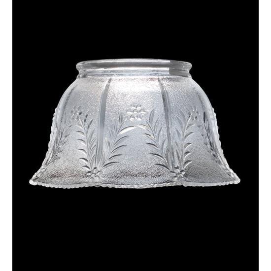 Meyda Lighting Revival 8" Clear Summer Wheat Shade Glass