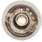 Meyda Lighting Revival 8" Craftsman Brown On Brass Schoolhouse Semi-flush Mount Light With Clear Shade Glass