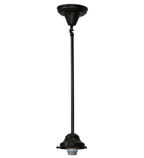 Meyda Lighting Revival 8" Craftsman Brown Schoolhouse Rochelle Mini Pendant Light With White Etched Opal Shade Glass