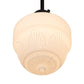 Meyda Lighting Revival 8" Craftsman Brown Schoolhouse Rochelle Mini Pendant Light With White Etched Opal Shade Glass