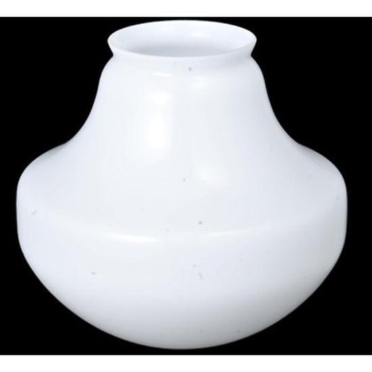 Meyda Lighting Revival 9" White Opal Schoolhouse Classic Glode Neck Shade Glass