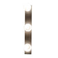 Meyda Lighting Revival Oyster Bay 36" 3-Light Craftsman Brown Island Pendant Light With White Opal Shade Glass