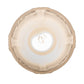 Meyda Lighting Revival Oyster Bay 5" Craftsman Brown Garland Mini Pendant Light With White Shade Glass
