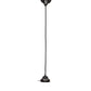 Meyda Lighting Revival Schoolhouse 8" Craftsman Brown Deco Cone Globe Mini Pendant Light With White Opal Shade Glass