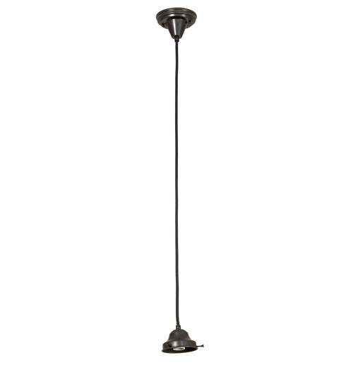 Meyda Lighting Revival Schoolhouse 8" Craftsman Brown Rochelle Globe Mini Pendant Light With White Opal Shade Glass