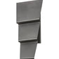Meyda Lighting Ribbon 10" 2-Light Pewter Wall Sconce