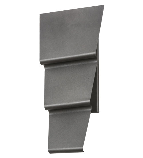 Meyda Lighting Ribbon 10" 2-Light Pewter Wall Sconce