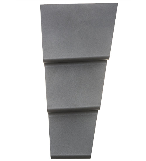 Meyda Lighting Ribbon 10" 2-Light Pewter Wall Sconce