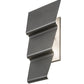 Meyda Lighting Ribbon 10" 2-Light Pewter Wall Sconce