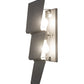 Meyda Lighting Ribbon 10" 2-Light Pewter Wall Sconce