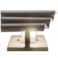 Meyda Lighting Ribbon 10" 2-Light Pewter Wall Sconce
