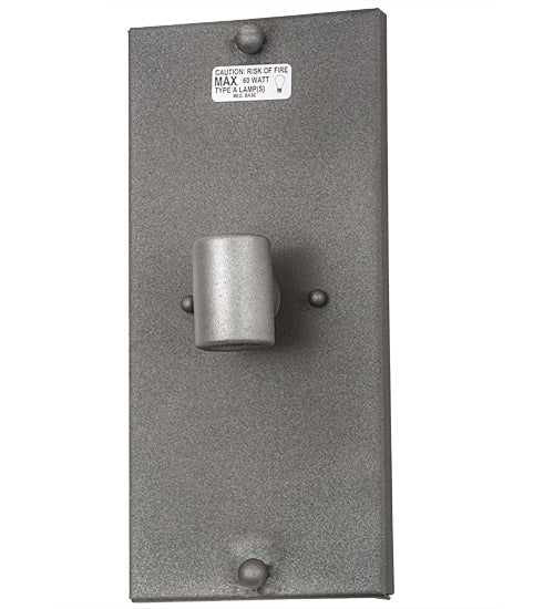 Meyda Lighting Ribbon 10" 2-Light Pewter Wall Sconce