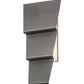 Meyda Lighting Ribbon 10" 2-Light Pewter Wall Sconce