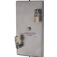 Meyda Lighting Rickard 8" 2-Light Nickel Powder Coat Wall Sconce With White Statuario Idalight Shade Glass
