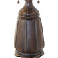 Meyda Lighting Ridged Seed Pod 25" 2-Light Mahogany Bronze Table Lamp Base
