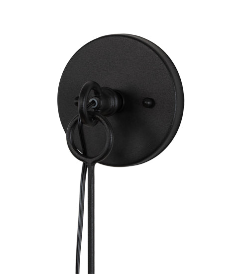 Meyda Lighting Rochefort 16" 2-Light Old Wrought Iron Wall Sconce With Ivory Faux Candlelight