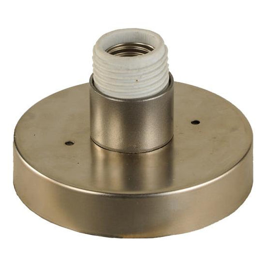 Meyda Lighting Ronde 5" Brushed Nickel Table Lamp Base