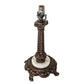 Meyda Lighting Rope 16" Mahogany Bronze Table Lamp Base
