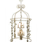 Meyda Lighting Rosa 42" 12-Light 2-Tier Tuscan Ivory Pendant Light With Faux Candlelight