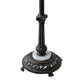 Meyda Lighting Rose Vine 62" 3-Light Mahogany Bronze Floor Lamp With Multi-Colored Shade Glass
