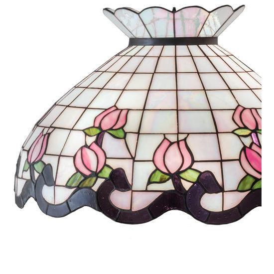 Meyda Lighting Roseborder 20" Shade Glass