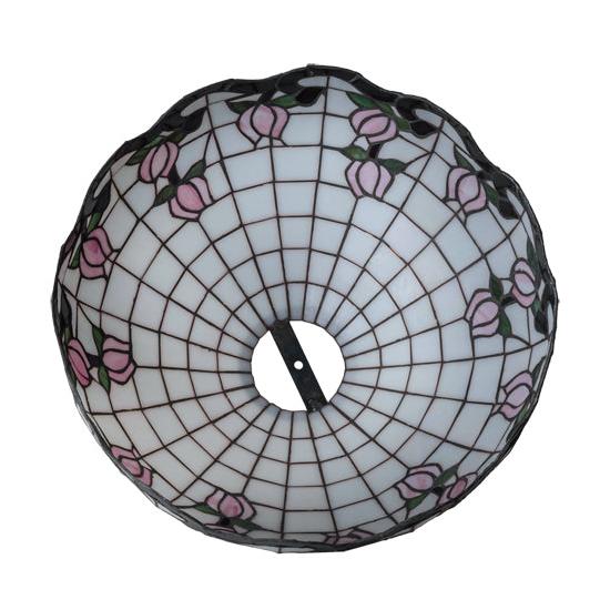 Meyda Lighting Roseborder 20" Shade Glass