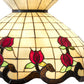 Meyda Lighting Roseborder 23" Multi-Colored Shade