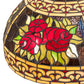 Meyda Lighting Roses & Scrolls 18" Multi-Colored Stained Shade Glass