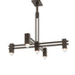 Meyda Lighting Roylance 33"Sq 5-Light Timeless Bronze Chandelier Hardware