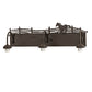 Meyda Lighting Running Horses 27" 3-Light Oil Rubbed Bronze Vanity Light With White Opal Shade Glass