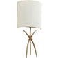 Meyda Lighting Sabre 11" Champagne Silver Metallic Wall Sconce With Beige Eggshell Textrene Shade