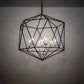Meyda Lighting Sacha 42" 7-Light Oil Rubbed Bronze And Nickel Pendant Light