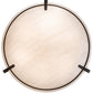 Meyda Lighting Sadie 40" 6-Light Bronze Inverted Pendant Light With Whitestone Idalight Shade