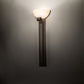 Meyda Lighting Salome 13" Gilded Tobacco Wall Sconce With Beige Sahara Taupe Idalight Shade