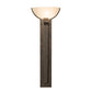 Meyda Lighting Salome 13" Gilded Tobacco Wall Sconce With Beige Sahara Taupe Idalight Shade