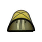 Meyda Lighting Saltire Craftsman 7" LED Timeless Bronze Wall Sconce With Frosted Light Amber Cathedral Shade Glass