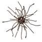 Meyda Lighting Samara 40" 15-Light LED Delmonico Bronze Flush Mount Light