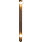 Meyda Lighting Sanderson 6" 2-Light Antique Copper Wall Sconce With White Opal Shade Glass