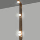 Meyda Lighting Sanderson 6" 4-Light Antique Copper Wall Sconce With White Opal Shade Glass