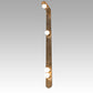 Meyda Lighting Sanderson 6" 4-Light Antique Copper Wall Sconce With White Opal Shade Glass