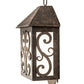 Meyda Lighting Sandro 10" Coffee Bean Wall Sconce With White Statuario Idalight Shade
