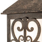 Meyda Lighting Sandro 10" Coffee Bean Wall Sconce With White Statuario Idalight Shade