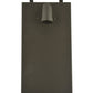 Meyda Lighting Santa Fe 11" Timeless Bronze Wall Sconce With Beige Iridescent Shade Glass