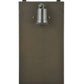Meyda Lighting Santa Fe 11" Timeless Bronze Wall Sconce With Beige Iridescent Shade Glass With Top Cover
