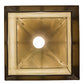 Meyda Lighting Santa Fe 25" Antique Copper Pendant Light With Creme Carrare Acrylic Shade